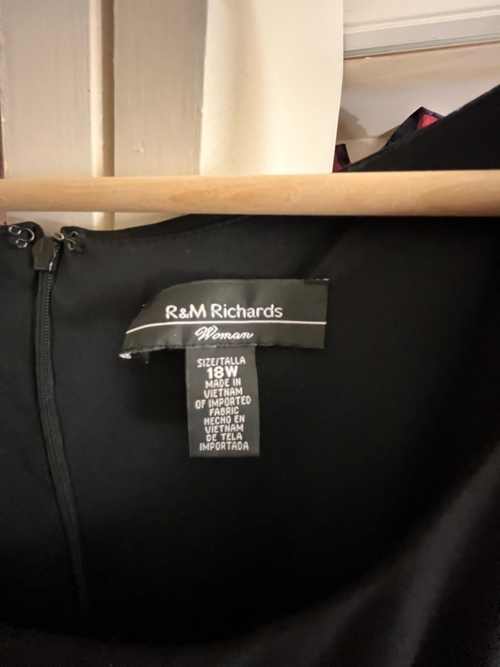 R&M Richards Black Evening Dress - Picture 3 of 5